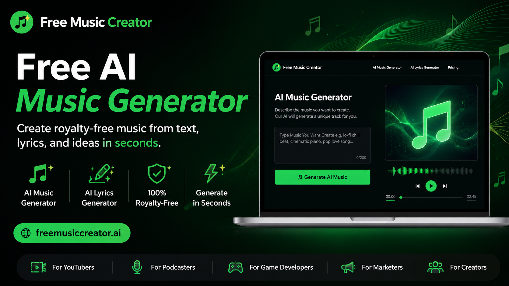 Free Music Creator AI - Product Image 2