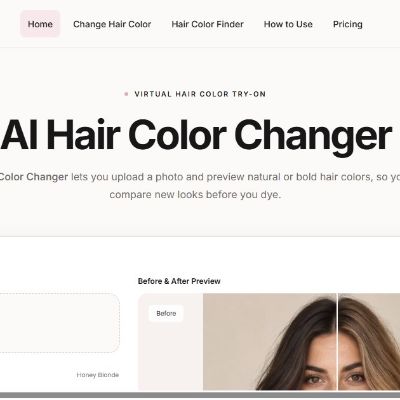 AI Hair Color Changer logo