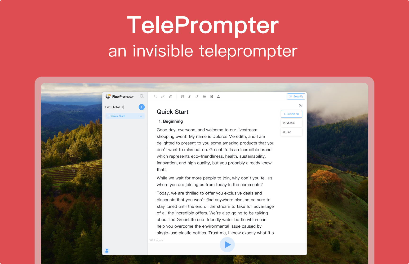 FlowPrompter - Product Image 1