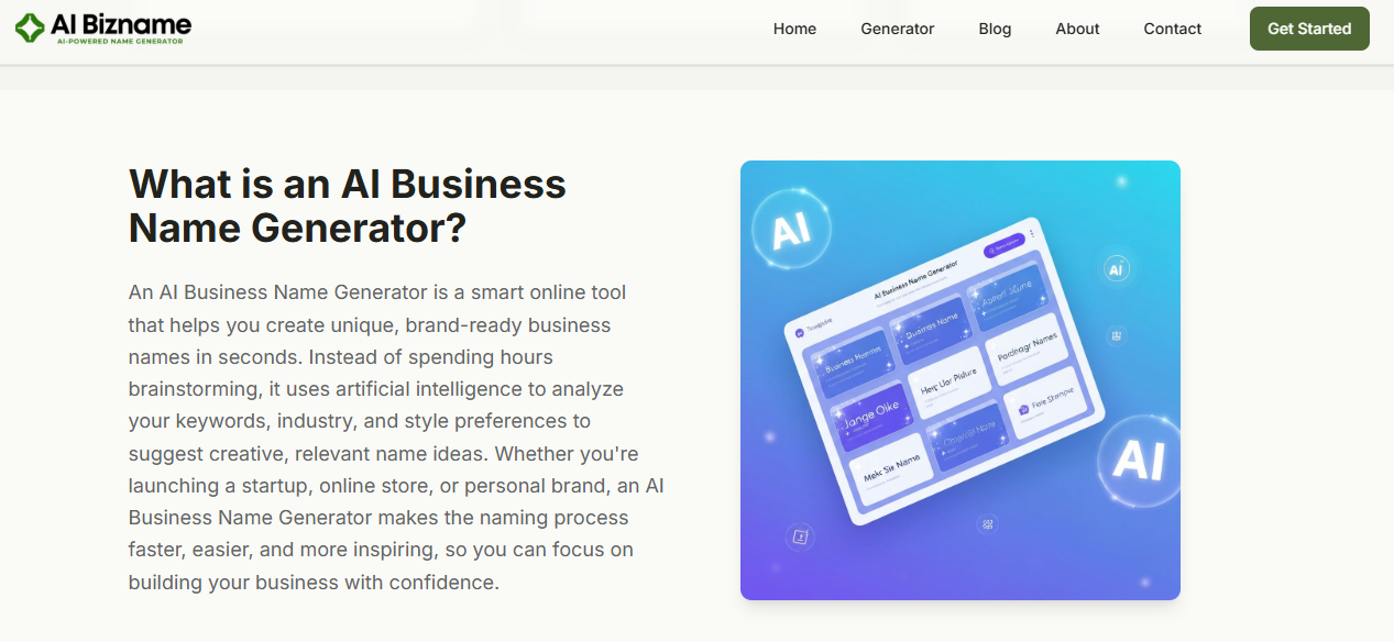AI Business Name Generator - Product Image 2