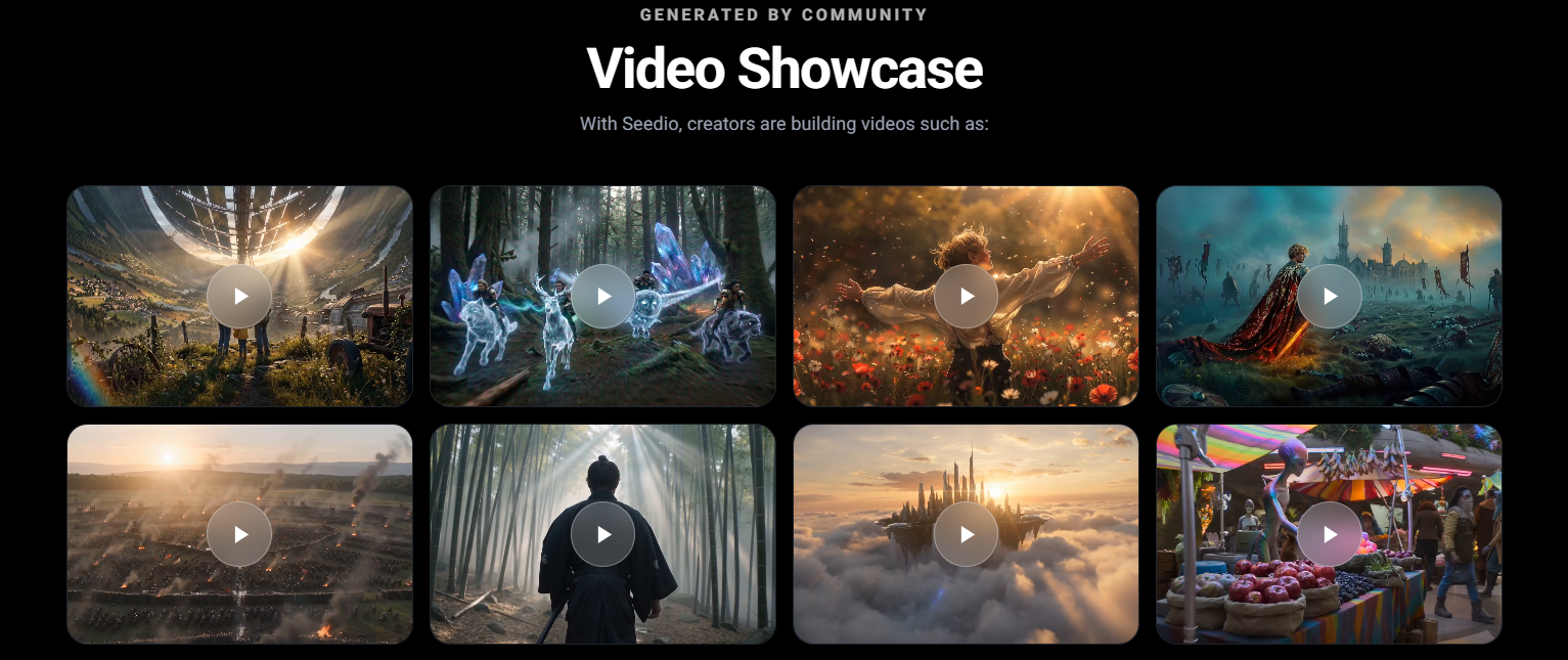 Seedance 2.5 AI Video Generator | Seedio - Product Image 2