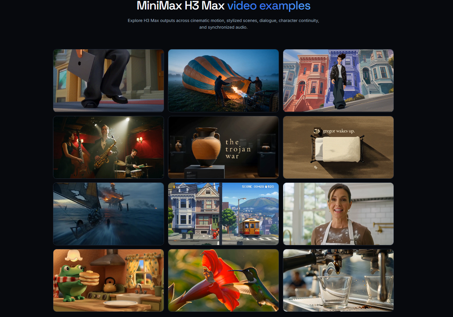 MiniMax H3 Max AI Video Generator - Product Image 2
