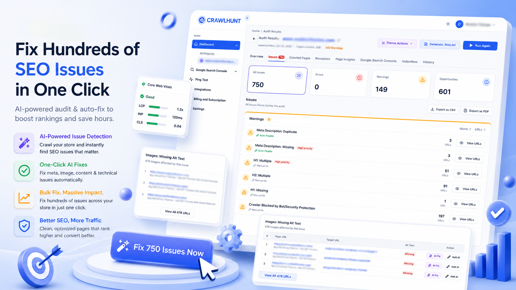 Crawl Hunt - Advanced SEO Optimization Tool - Product Image 3