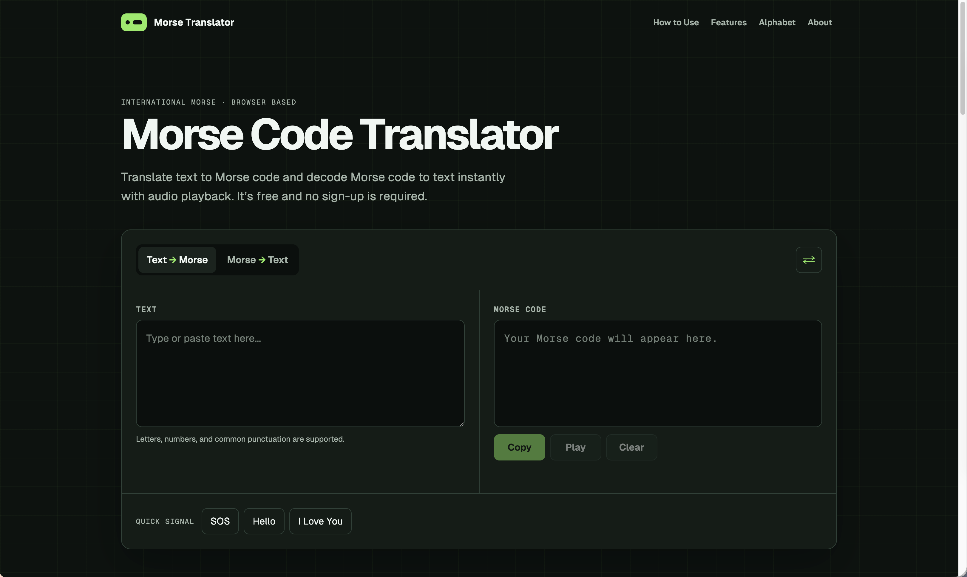Morse Code Translator - Product Image 1